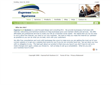 Tablet Screenshot of expresstechsystems.net